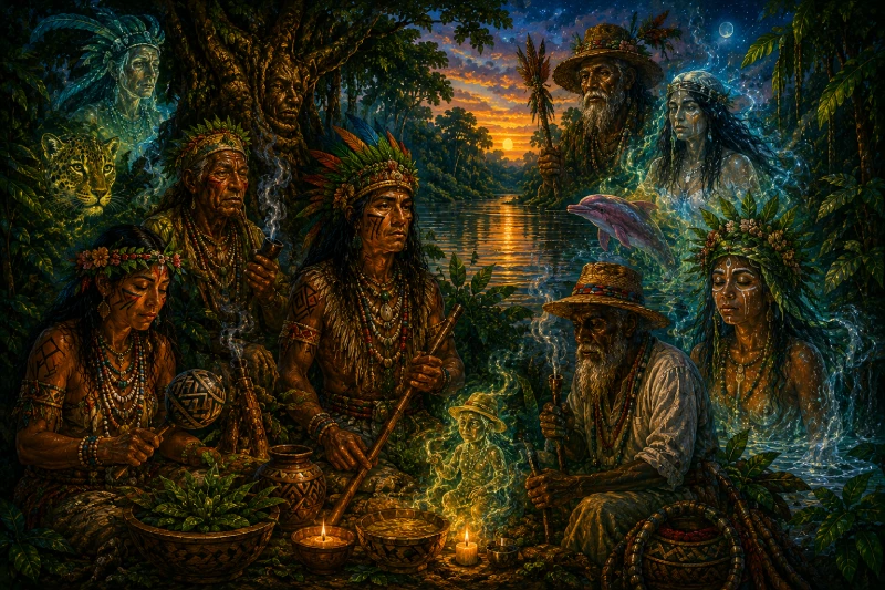 Caboclos e encantados amazônicos