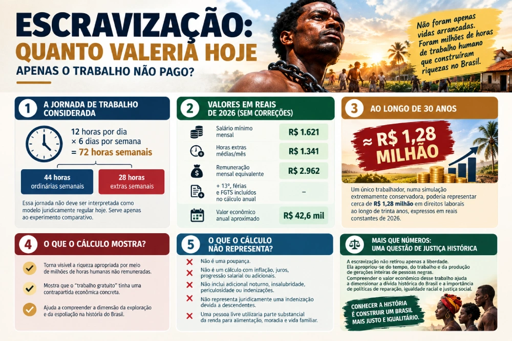 UM EXPERIMENTO CONTRAFACTUAL: QUANTO VALERIA HOJE APENAS O TRABALHO NÃO PAGO
